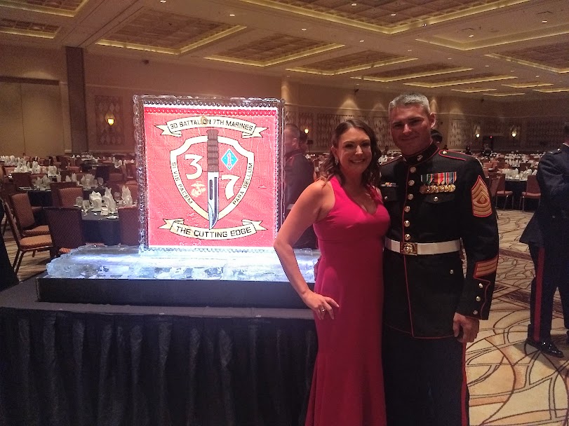 Marine Corps Ball 2019 Ice Sculpture